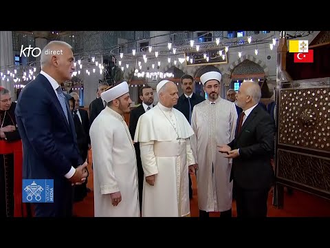 Visite de la mosquée du Sultan Ahmet (Mosquée Bleue) d’Istanbul #PapeEnTurquie