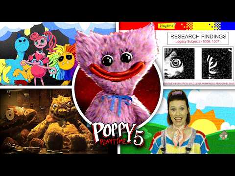 Poppy Playtime: Chapter 5 - ALL VHS Tapes & Audio + Locations (Showcase)