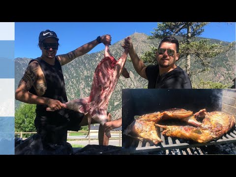 Cordero a la parrilla | Asado argentino
