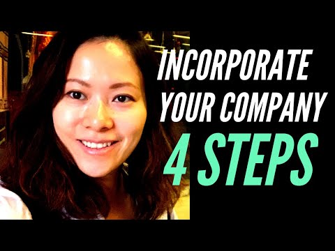 How to incorporate a company by yourself (DIY in 4 Steps)