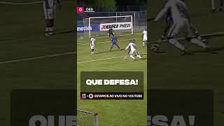Boa defesa do goleiro Felipe na partida do Forte x Desportiva #futebolcapixaba