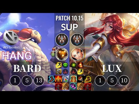 VG Hang Bard vs Lux Sup - KR Patch 10.15