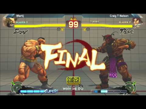 SSF4: Martij vs Craig T Nelson - Why Me Dojo? 007