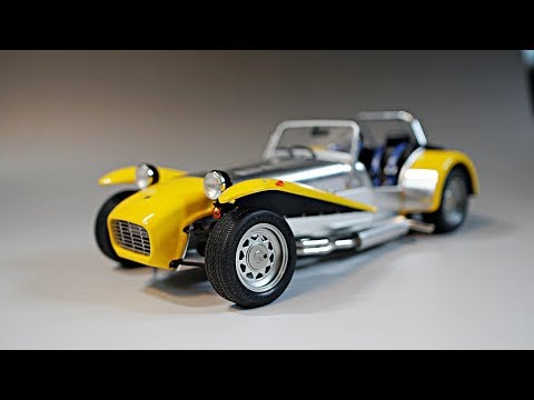 SCALE  MODEL★TAMIYA 1/12 Caterham Super Seven BDR 2017▶FULL BUILD STEP BY STEP
