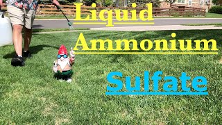 How to Apply Liquid Ammonium Sulfate to Your Yard