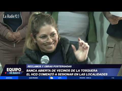 El HCD de san pedro sesionó en las localidades