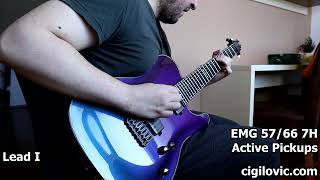 Video thumbnail for EMG 57/66 7 String Review & Sound Demo by Osman Cenan Çiğil