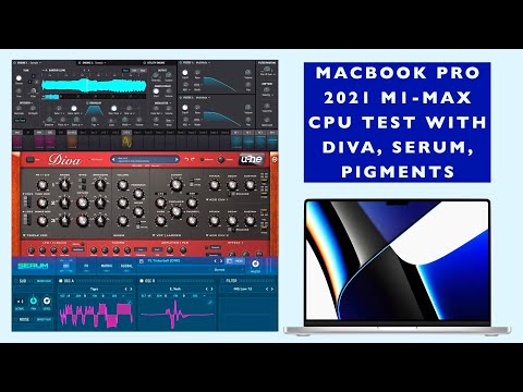 Macbook 2021 Performance Test: Ableton, Diva, Serum, Pigments. Rosetta vs Native. Music Production