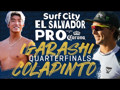 BEST HEAT OF THE YEAR?! Kanoa Igrashi vs Griffin Colapinto | Surf City El Salvador Pro Quarterfinals