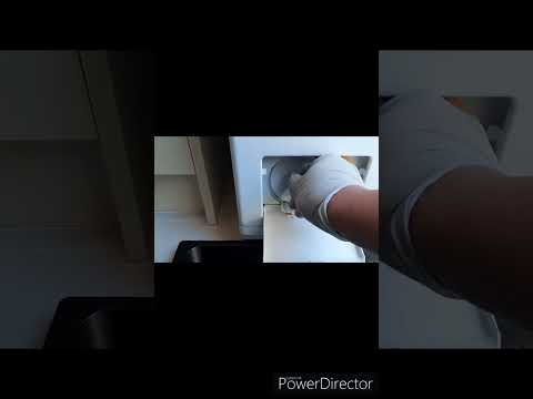 Miele 5873 WPS washing machine change drain filter  video