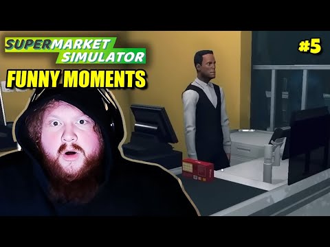 Best of CaseOh Supermarket Simulator! (FUNNY MOMENTS) #5