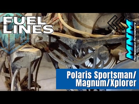 Polaris Sportsman/Magnum/Xplorer - Fuel Hose Lines Route Gas Pump Installation