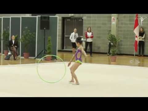 Eastern Canadian Championship 2014 - Elizabeth Savchenko - Hoop