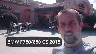 Motoride.sk testování BMW F850 GS ve Španělsku