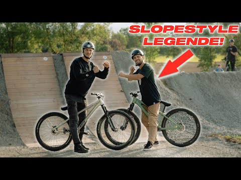 MTB challenges with a slopestyle legend! | RadQuartier Bike Park in Kitzingen
