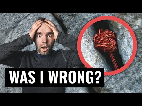 I trusted a KNOT to protect the crux (on a Sandstone Tower)