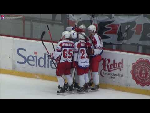 Sestřih zápasu 40. kola 2. ligy: Havlíčkův Brod - Šumperk (3:6)