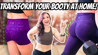 How to Grow Huge Glutes at Home in 90 days!