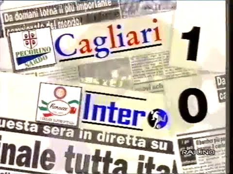 1993-94 (4a - 12-09-1993) Cagliari-INTER 1-0 [DelyValdes] Servizio D.S.Rai1