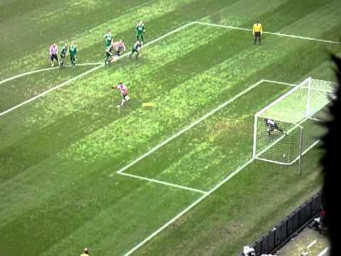 PSV - de Graafschap penalty Dries Mertens (12-02-2012)