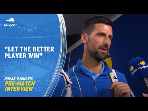 Novak Djokovic Pre-Match Interview | 2023 US Open Semifinal