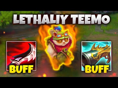 *NEW* Lethality Teemo Buffs Are Absolute INSANITY