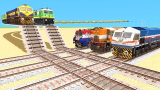 2️⃣ TRAINS STILL STOPS THE THREE HIGH SPEED TRAINS AT GO DOWN RAILWAY CROSSING | Train Simulator
