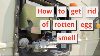 How to get rid of that rotten egg smell in your RV hot water tank