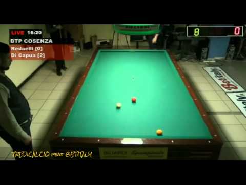 DI CAPUA vs REDAELLI - 4^PROVA BILIARDO BTP 2016 COSENZA