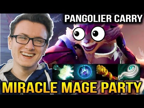 Miracle- CARRY Pangolier and MagE- PARTY DOMINATING in DOTA 2