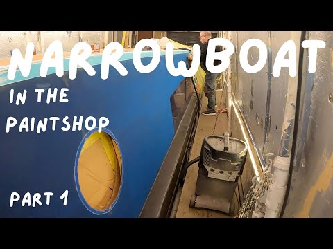 Narrowboat Painting Part 1 | Colin Dundas | Professional repaint | Boat works | Star Crafts