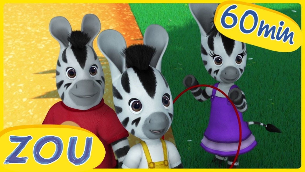 Os Melhores Amigos de Zou: Aventuras, Jogos e Muitas Risadas! | ZOU em Português 🦓