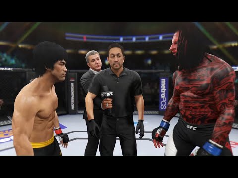 Bruce Lee vs. Lil Dragon - EA Sports UFC 2 - Dragon Fights 🔥🐲