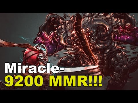 Miracle- 9200 MMR!!! Sven Dota 2