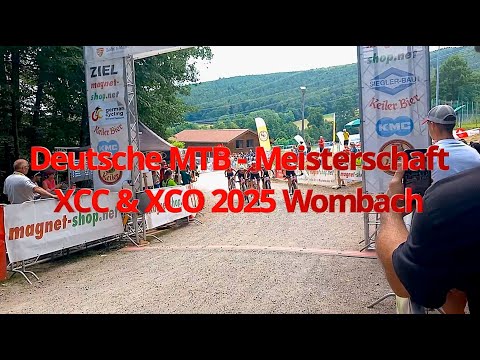 Deutsche XCC  & XCO Mountainbike Meisterschaft 2025 in Wombach