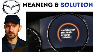 "Low Battery Risk" Fix on Mazda Vehicles (In Minutes)