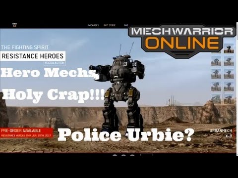 MechWarrior Online - Inner Sphere Hero Mechs - "Cop Urbie?"