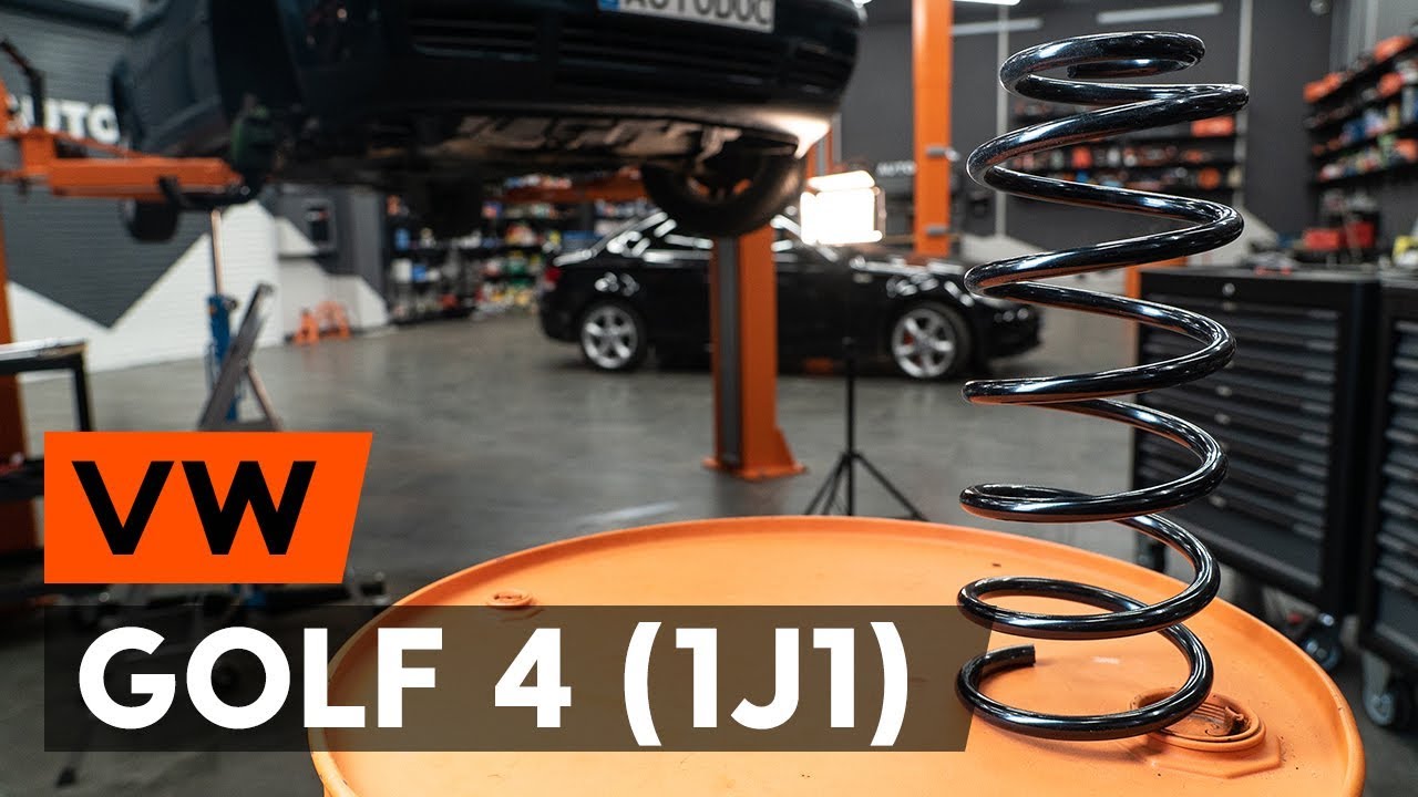 Как се сменят предни пружини на VW Golf 4 – Ръководство за смяна