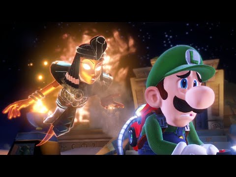 路易吉在《路易吉大廈3》中得到了一個性感的新女友--第七部。 (Luigi Gets A HOT New Girlfriend In Luigi's Mansion 3 - Part 7)