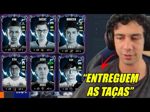 Brucer montando seu DREAMTEAM do Ilha das Lendas