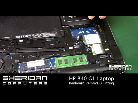 HP 840 G1 Laptop Keyboard Replacement