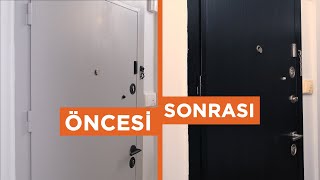 Ev Yenileme - Çelik Kapı Nasıl Boyanır? Çelik Kapınızı Bambaşka Bir Görünüme Kav