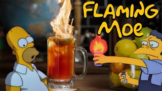Broke My Toe Making a Flaming Moe | How to Drink