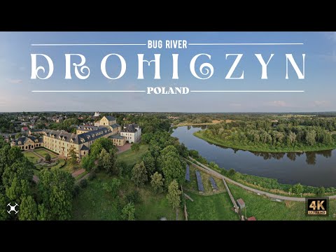 Drohiczyn | Bug River | Poland | Aerial Video | 4K