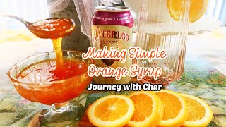 🍊HONEY, THIS ORANGE SYRUP FOR CAKES & BEVERAGES IS THE BUSINESS! YA'LL HAVE TO SEE HOW I MADE THIS!