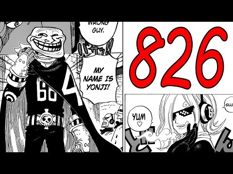 One Piece Manga Chapter 826 Review - Super Sanji Bros