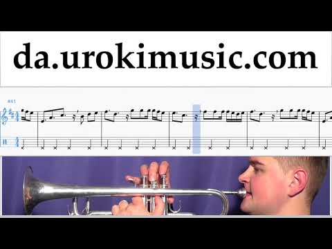 Lær At Spille Trompet Clean Bandit - Rockabye ft Sean Paul Anne-Marie Uddannelse Metode Del 2 um