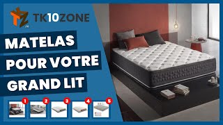 Les 5 meilleurs matelas pour votre grand lit