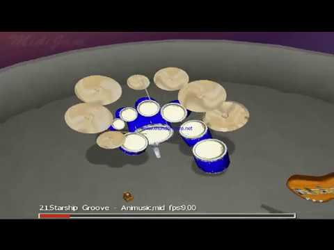 Starship Groove in MidiJam