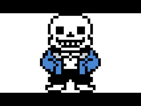 Megalovania but it's in the style of It's Raining Somewhere Else